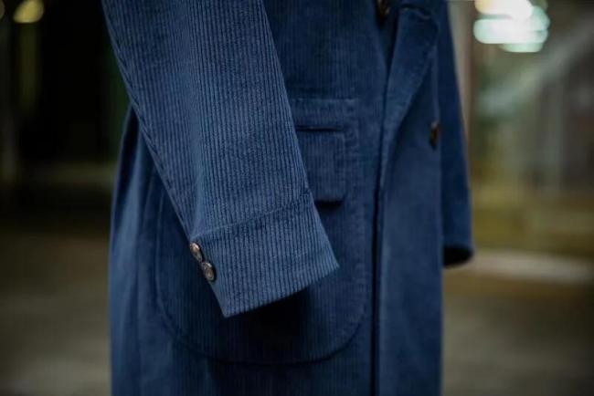Men′s Clothing Formal Corduroy Coat Designer Suit for Men