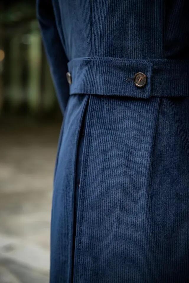 Men′s Clothing Formal Corduroy Coat Designer Suit for Men