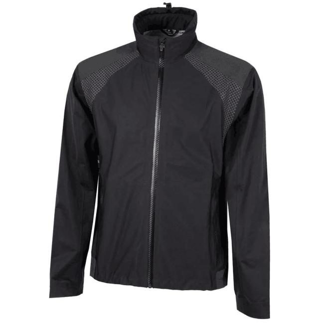 Custom Utility Golf Waterproof Jacket Outwear Coat Waterproof Rain Suits OEM Pockets Black Nylon Softshell Jacket for Men