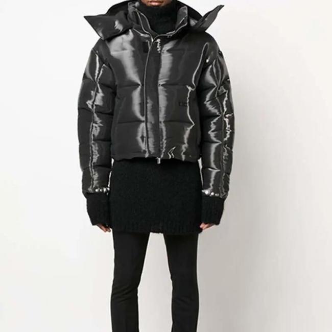OEM Custom Wholesale Reflective Nylon Men′s Metallic Custom Winters Bubble Coat Logo for Shiny Men Padded Down Puffer Jacket