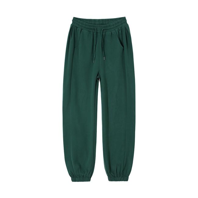 Custom Loose Sport Pant Stylish High Waist Pockets Pant for Men
