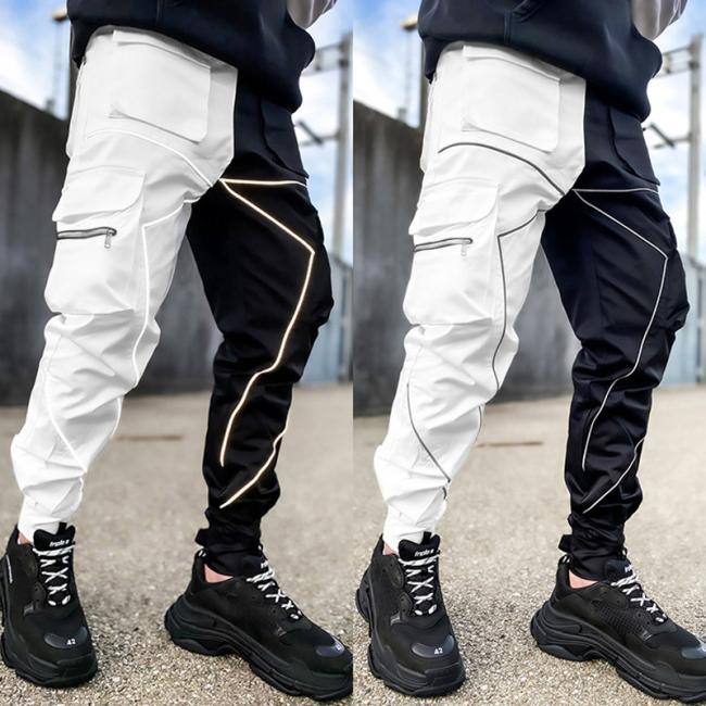 Summer Trousers Mens Tactical Fishing Pants Outdoor Hiking Nylon Quick Dry Cargo Pants Casual Work Trousers