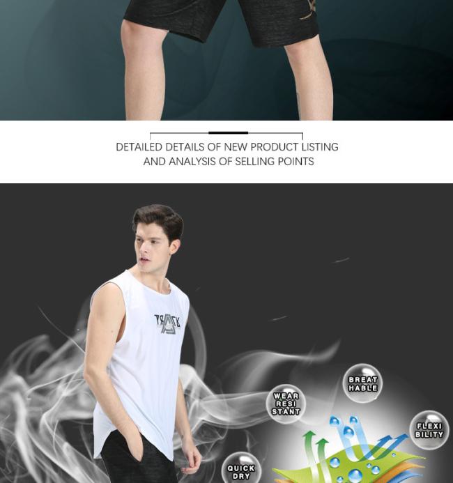 Sports Pants Nylon MID Track Custom Polyester Basketball Summer Shorts Joggers for Men