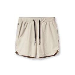 Customized Mens Workout Athletic Shorts Polyester Inside Pocket Quick Dry Sports Sweat Gym Running Men Shorts