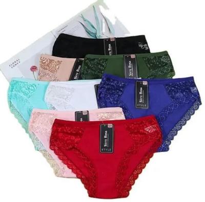China                  Factory Direct Sale Custom Brand New Fashion Women′s Cotton Underwear Women Panties Sexy Lace Cotton Underwear              for sale