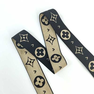 China Fancy Sports Elastic Band Waistband Jacquard Stretchy With Customized Size for sale