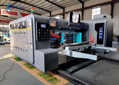 China Máquina de impressão automática da caixa do controle de alta velocidade do PLC à venda