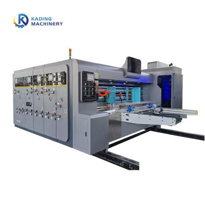 China Máquina totalmente automático da máquina de impressão 180pcs/da caixa Min With Slotting Die Cutting à venda