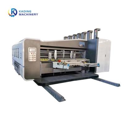 China 150sheets / Min Corrugated Carton Printer Machine Of Multi Color Printing for sale