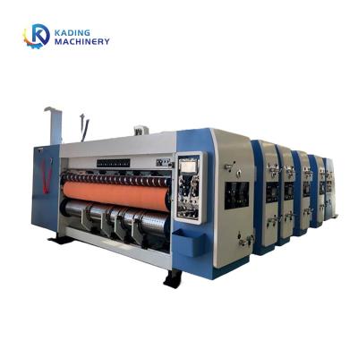 China 3 / 4 / 5 / 6 Colors Carton Printing Machine Automatic Paper Feeding for sale