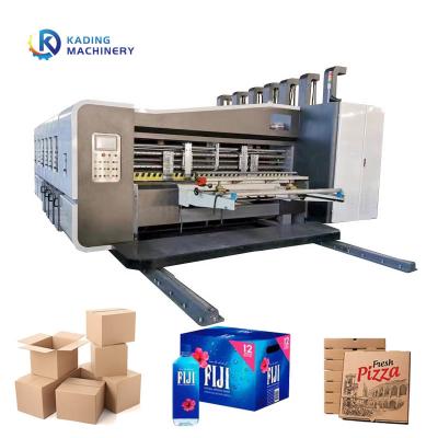 China Die Cutter Slotter Flexo Corrugated Box Printing Machine 5colors 440V for sale