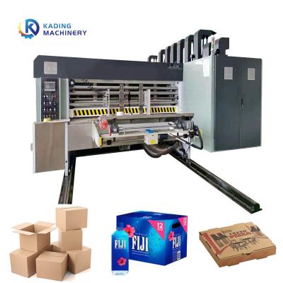 中国 Automatic Corrugated Cardboard Carton Printing Slotting Machine Of Flexo Printing 販売のため