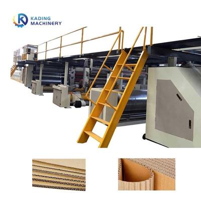 China 3/5/7 Layers Corrugated Cardboard Production Line High Speed for sale