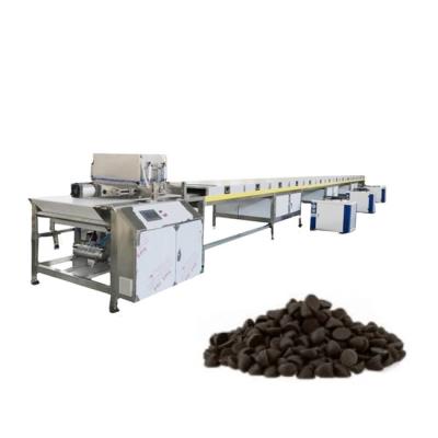 China 80kg/H Servo Motor 1000mm Chocolate Chip Making Machine for sale