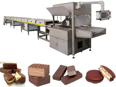 China 600mm Chocolate Enrobing Machine for sale