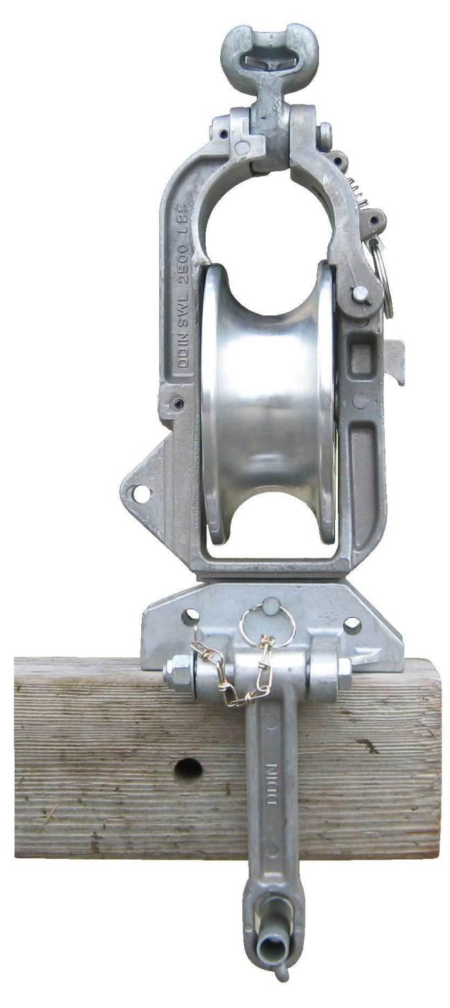 10kn Rated Load Universal Rope Block Pulley