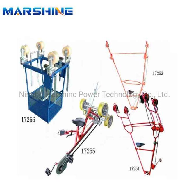 Customized Aerial Cable Tools Overhead Lines Inspection Trolleys Platform Structure