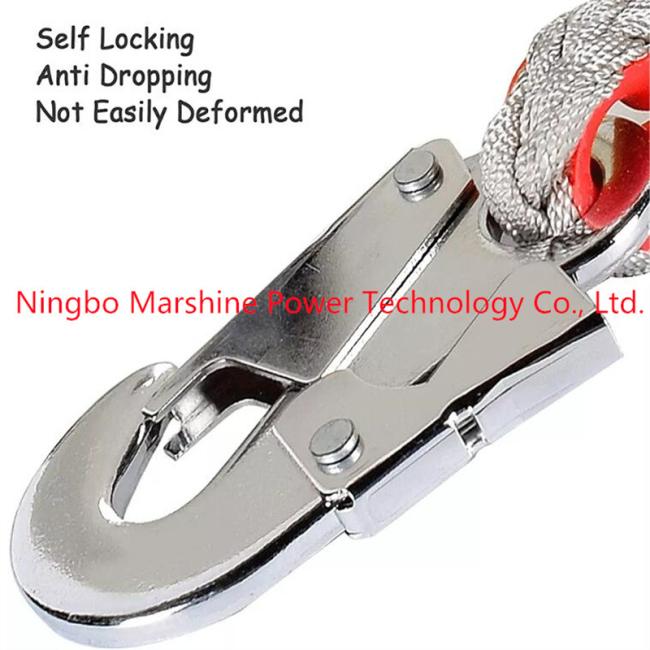 Insulated Webbing Inertial Fall Arrester Kit High-Altitude Roof Construction Projects