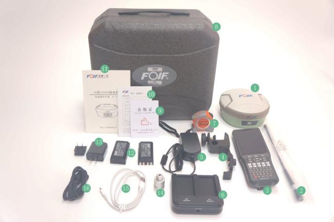 High Precision Gnss GPS Receiver Foif A90 with 1408 Channels