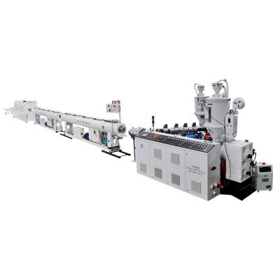 中国 Reliable Quality 16-63mm HDPE Plastic Production Line 2024 High Speed PE Pipe Extruder Making Machine 販売のため