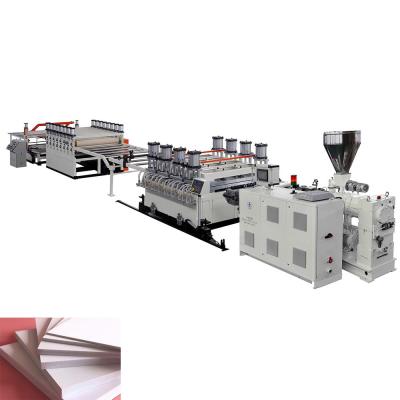 China Pvc Celuka Foam Board Extrusion Line With Double Screw Extruder 80/156 for sale