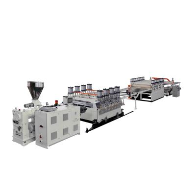 China PVC Foam Board Extrusion Line For Building Templates Using for sale