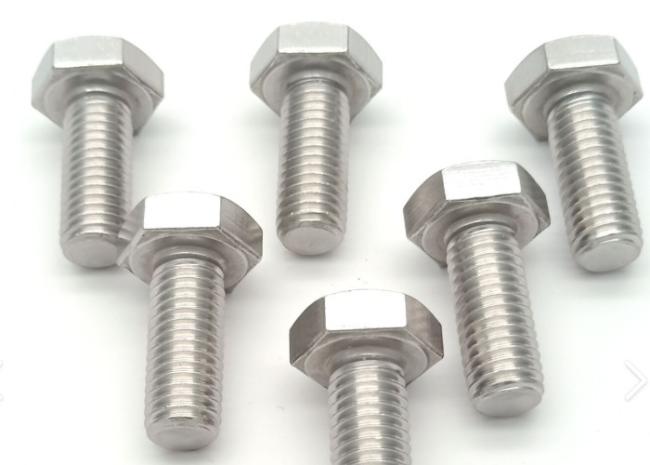 Stainless Steel 904L Hex Bolts