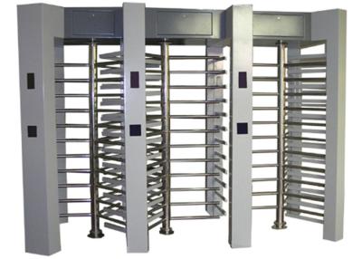 China Semi Automatic Controlled Access Turnstiles , Heavy Duty Security Turnstile Gate for sale