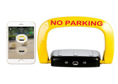 China Mobile App Bluetooth Controled Car Parking Lock , Electronic Parking Space Blocker for sale