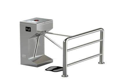 China Factory Entrance People Walking Anti Collision ESD Alarm Automatic 3 Arm Rotating Tripod Turnstile Gate With RFID Reader for sale