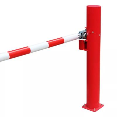 China High Speed 3s Parking Boom Barrier Rolling Code Remote Control Red Cabinet Small Size for sale