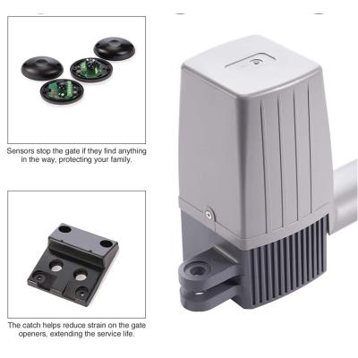 China Automatic Swing Double Gate Operators Wifi Control Solar Kit Complete Hardware for sale