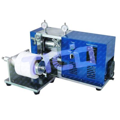 China 100mm Width Electric Calender Roll Press Machine With Winder And Unwinder en venta
