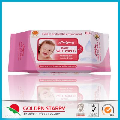 China Newborns Unscented Alcohol Free Baby Wipes Chemical Free Non Woven for sale