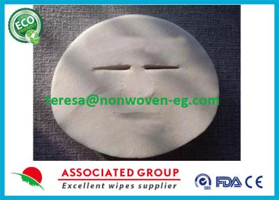 China Extra Thick Nonwoven Face Mask Sheet Pack 60gsm White Color With Pattern for sale