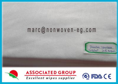 China Anti Static Spunlace Non Woven Fabric Cloth Wet Wipes Fire Retardant for sale