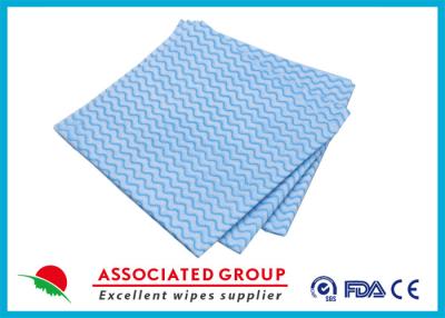China Spunlace Printing Non Woven Cleaning Wipes , Bathing Household Cleaning Wipes for sale