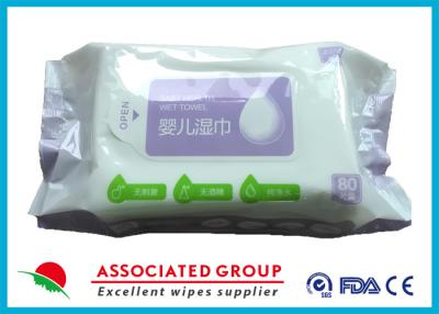 China O tipo de dobramento molhado fórmula delicada de toalha Z da saúde orgânica do bebê do óleo essencial certificou à venda
