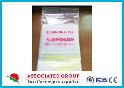 Chine Haut cuiseur non tissé Hood Retaining Filter Cotton de tissu perforé par aiguille d'Absorbability à vendre
