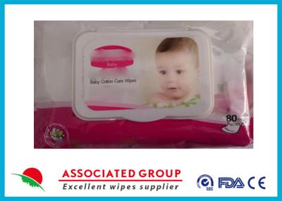 China ODM  20*15cm Latex Free Baby Wet Wipes Rayon Spunlace Material à venda
