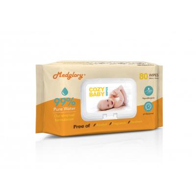 China Alcohol Free Baby Wet Wipes Clinically Proven Mild Hypoallergenic Dermatologist Tested for sale