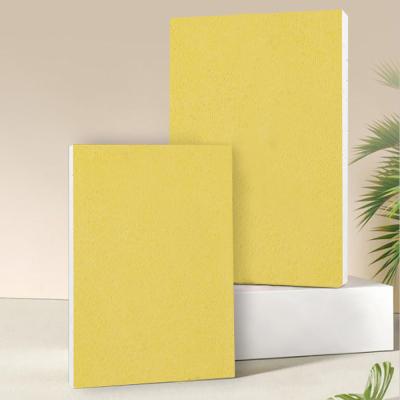 China Ivory Color Fiberglass Gypsum Board Water Resistant Glass Fibre Reinforced Gypsum Board for sale