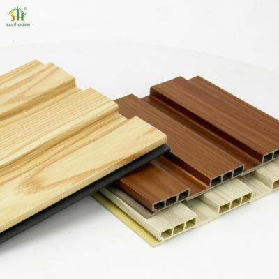 China Fabrica Vendas Diretas resistente à corrosão Wpc painel de parede flutuado resistência ao molde Resistência ao molde Resistente à corrosão à venda