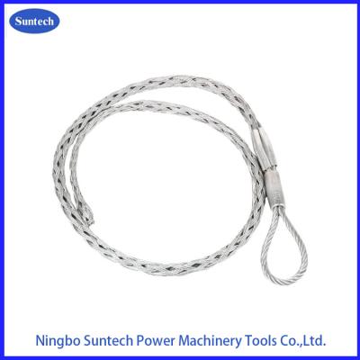 China Gloss Cable Pulling Accessories Wire Rope Pulling Grip For Communication Lines for sale