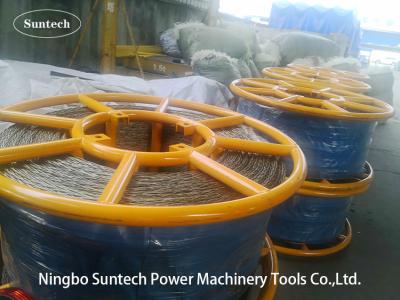 China 20mm Anti Twisting Steel Wire Rope For Three Bundled Conductors Stringing Transmission Line for sale