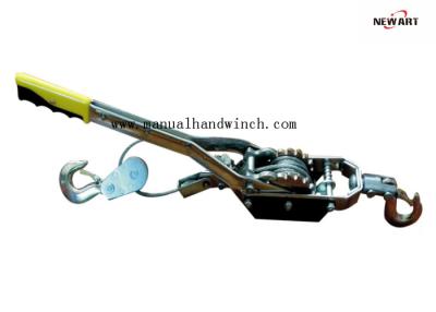 China Custom Color 	Transmission Line Tool 1T Single Line Double Gear Come Along Puller for sale