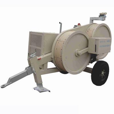 China 40kn Power Line Stringing Equipment Wire Puller Machine , Stringing Puller Tensioner for sale