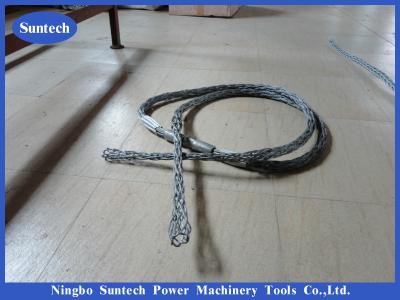 China Conductor Mesh Socks Stringing Pulling Grip de 15KN 80KN para el cable o el alambre en venta
