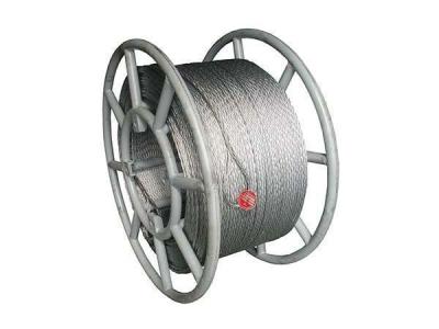 China Transmission Line Anti Twisting Braided Galvanised Conductor Steel Pilot Wire Rope for sale