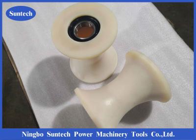 China Pulley Block Pulling Wires Cable Nylon Roller Wheels In Ground Construction for sale
